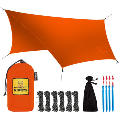 Waterproof Hammock Camping Rain Fly Tarp