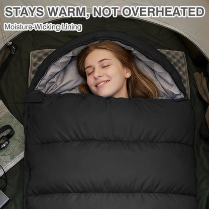 XXL Lightweight Waterproof Sleeping Bag for Camping