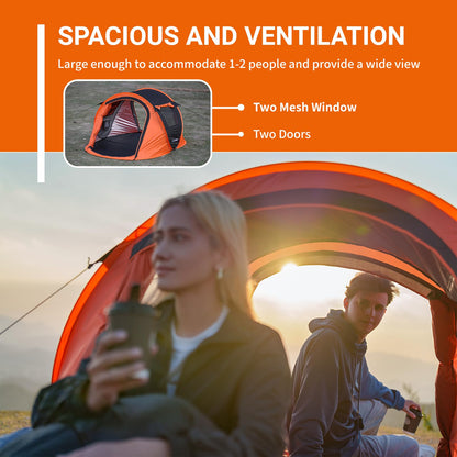 Pop Up Water Resistant Camping Tent