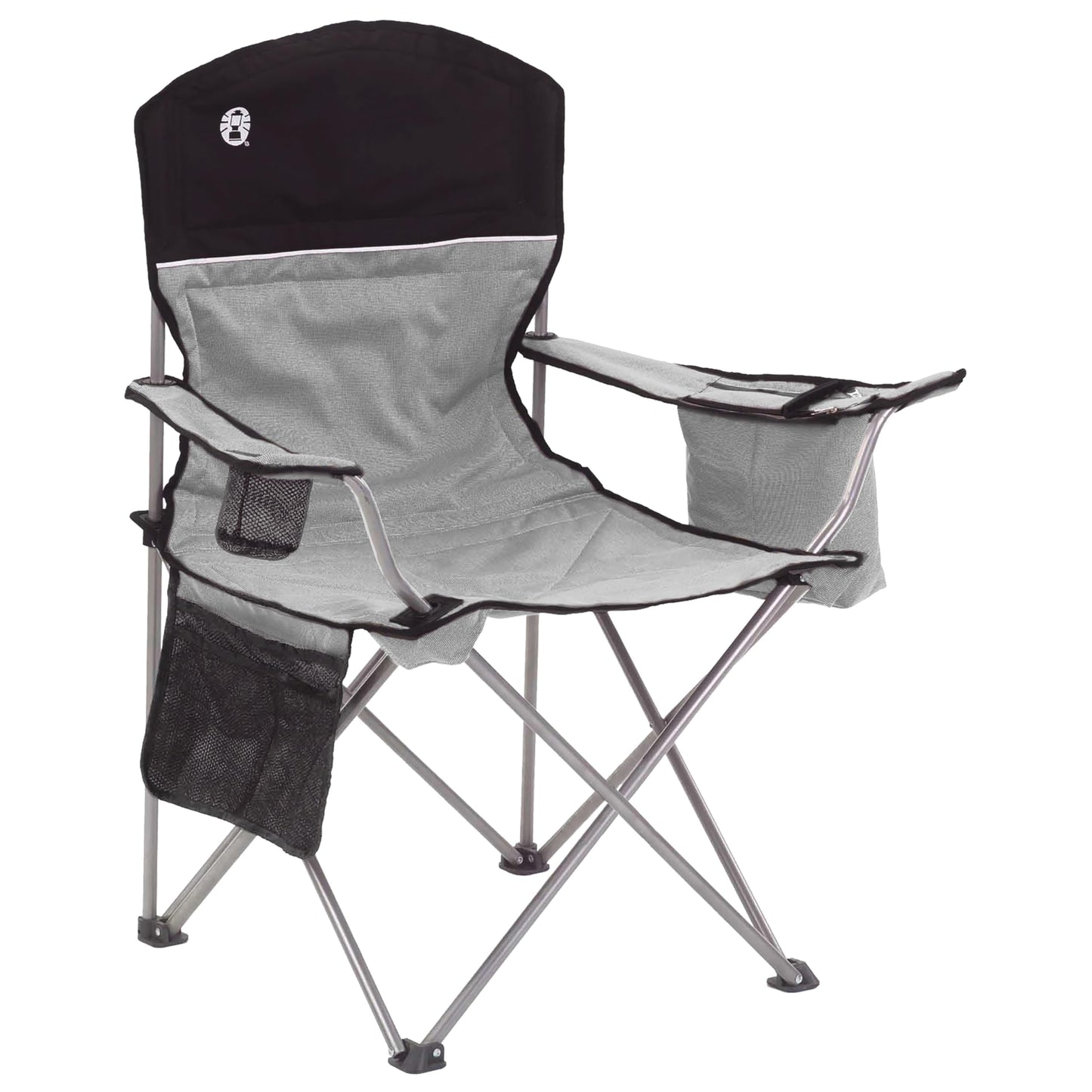 Portable Camping Chair with Cooler and Cup Holder