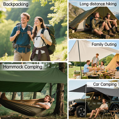 Waterproof Portable Camping Tarp Shelter