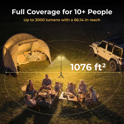 Telescopic Rechargeable Camping Lantern Light