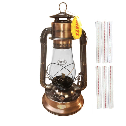 Classic Oil Camping Lantern with Replacement Wick