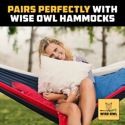 Memory Foam Camping Pillow for Travel and Hiking