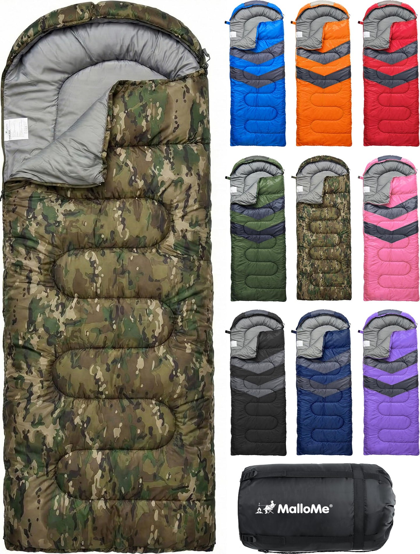 Lightweight Sleeping Bag for Camping and Backpacking