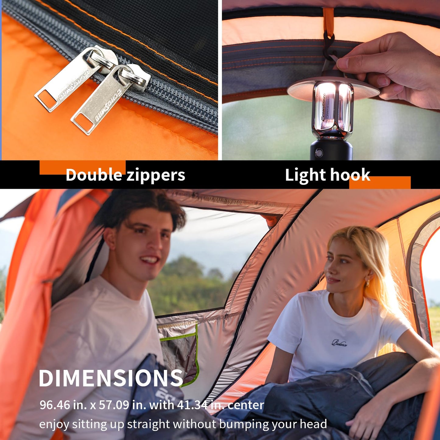 Pop Up Water Resistant Camping Tent