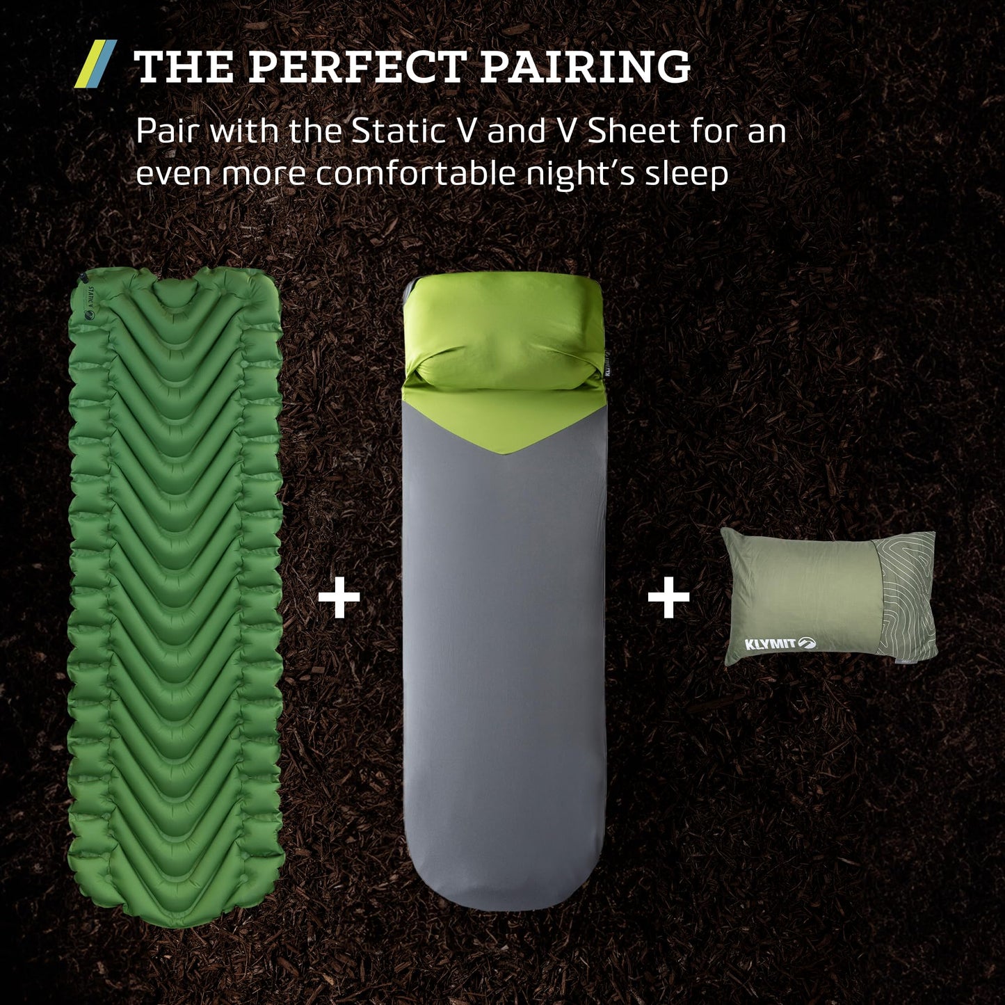 Shredded Memory Foam Camping Pillow Large Size