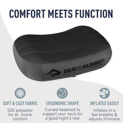 Sea to Summit Aeros Premium Inflatable Travel Pillow