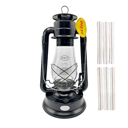 Classic Oil Camping Lantern with Replacement Wick