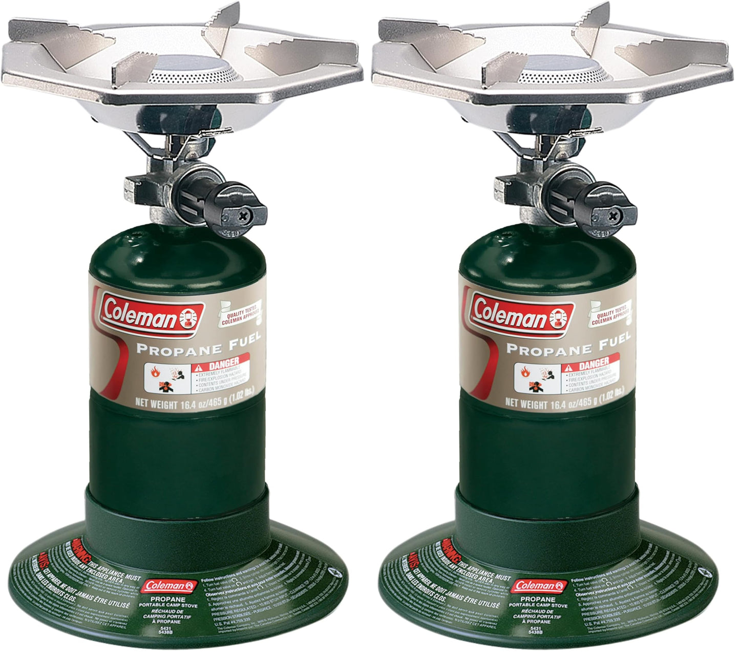 7650 BTU Portable Propane Camping Stove