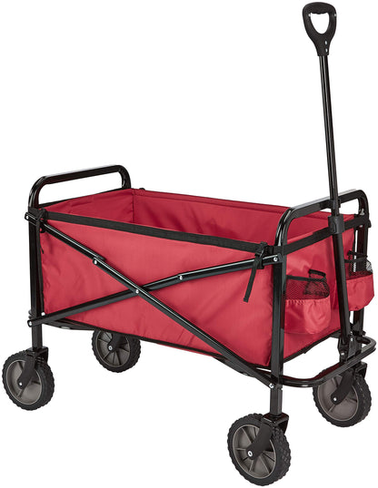 Collapsible Outdoor Utility Wagon with Cover Bag