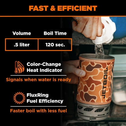 Fast Boil Portable Camping Stove System