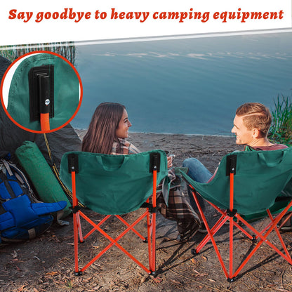 6 Pack Portable Folding Camping Chairs for Outdoors