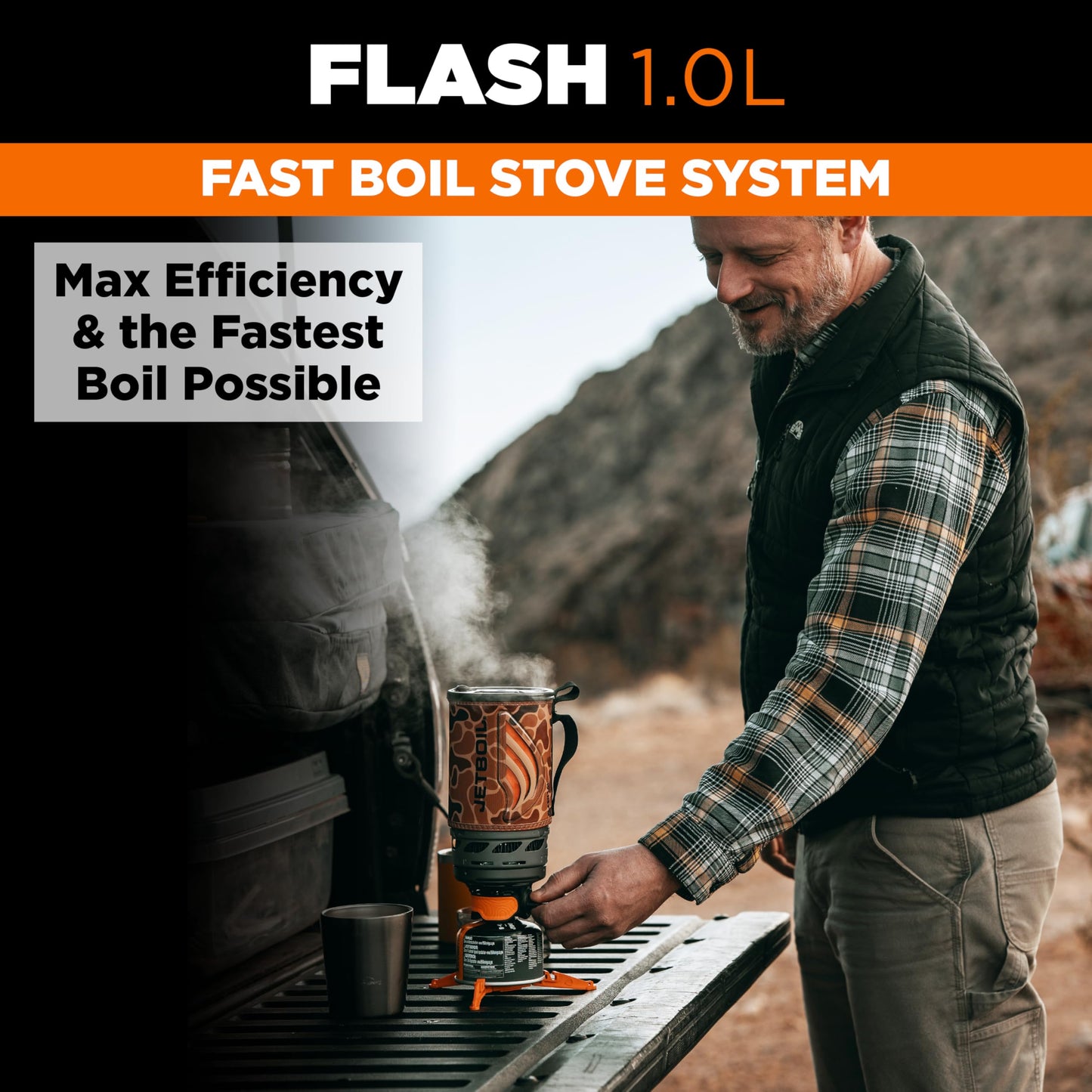 Fast Boil Portable Camping Stove System