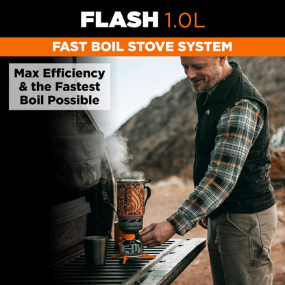 Fast Boil Portable Camping Stove System