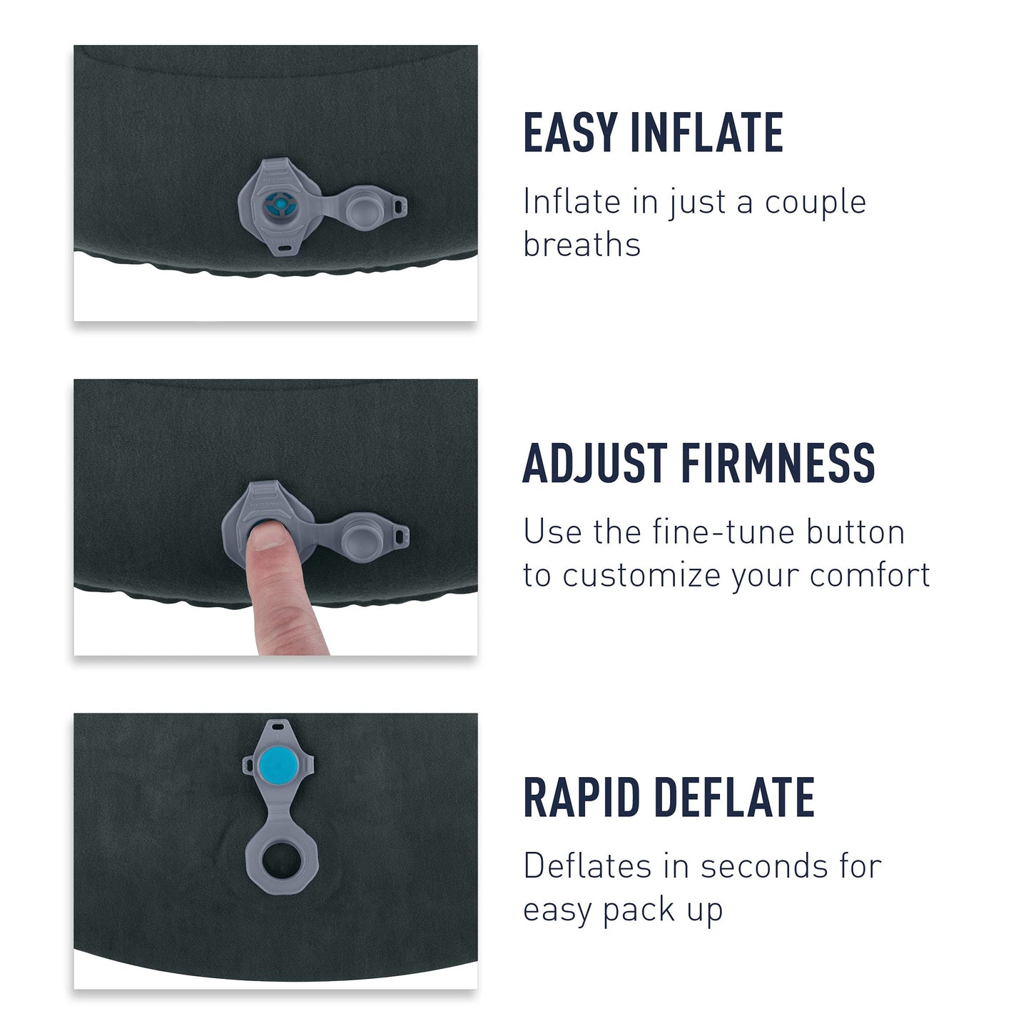 Ultralight Inflatable Camping Pillow for Travel