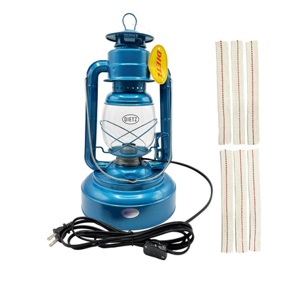 Classic Oil Camping Lantern with Replacement Wick