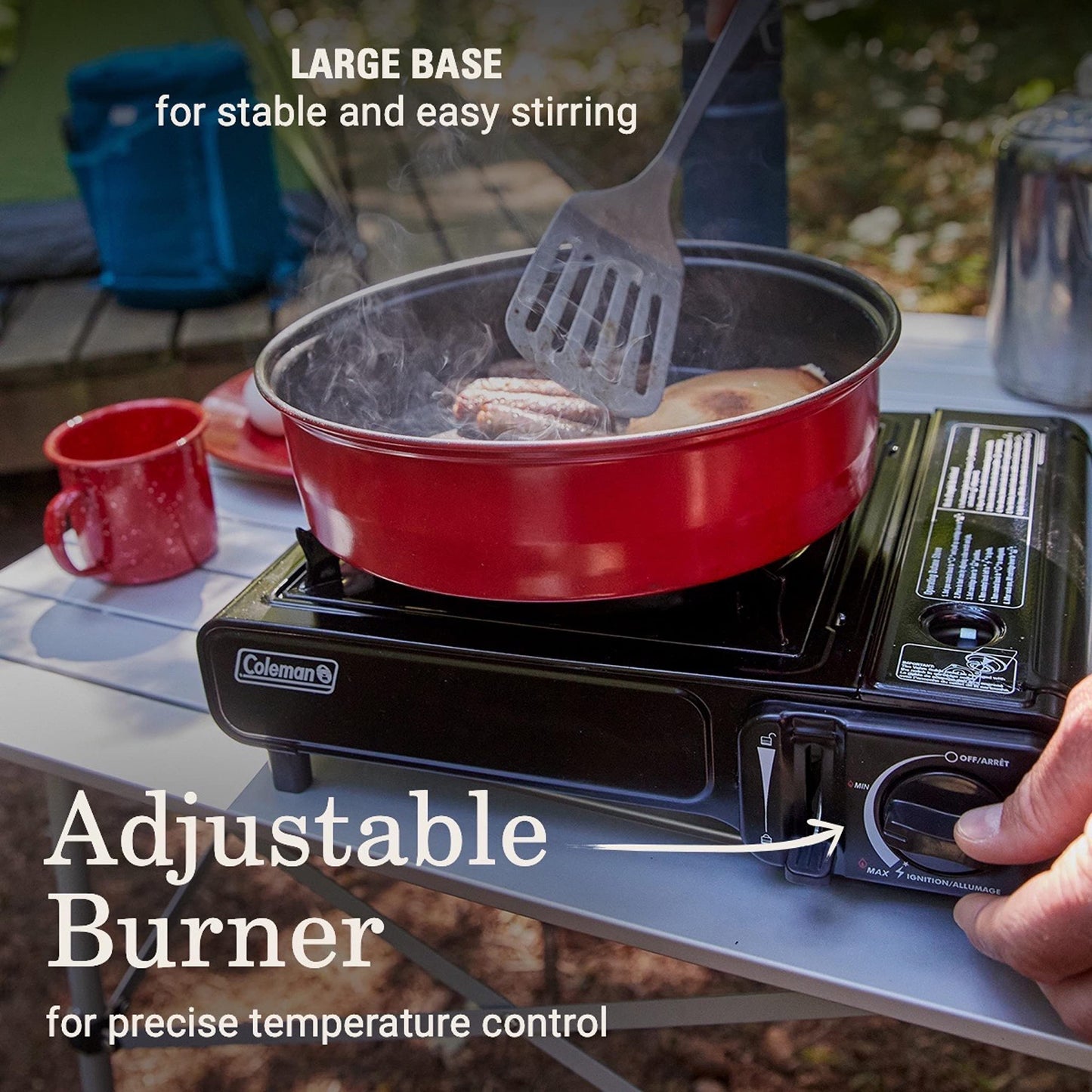 7650 BTU Portable Butane Camping Stove