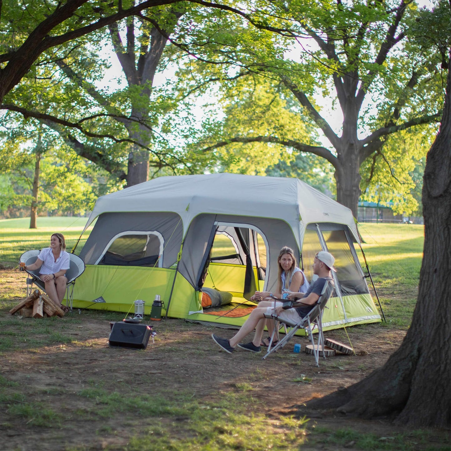 9 Person Instant Cabin Camping Tent