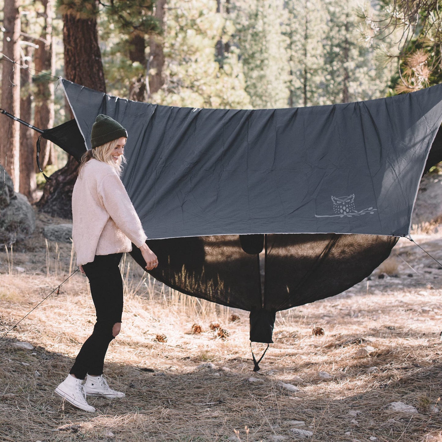 Waterproof Hammock Camping Rain Fly Tarp