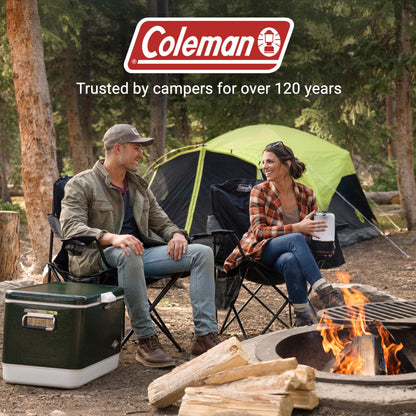 Portable Camping Chair with Cooler and Cup Holder