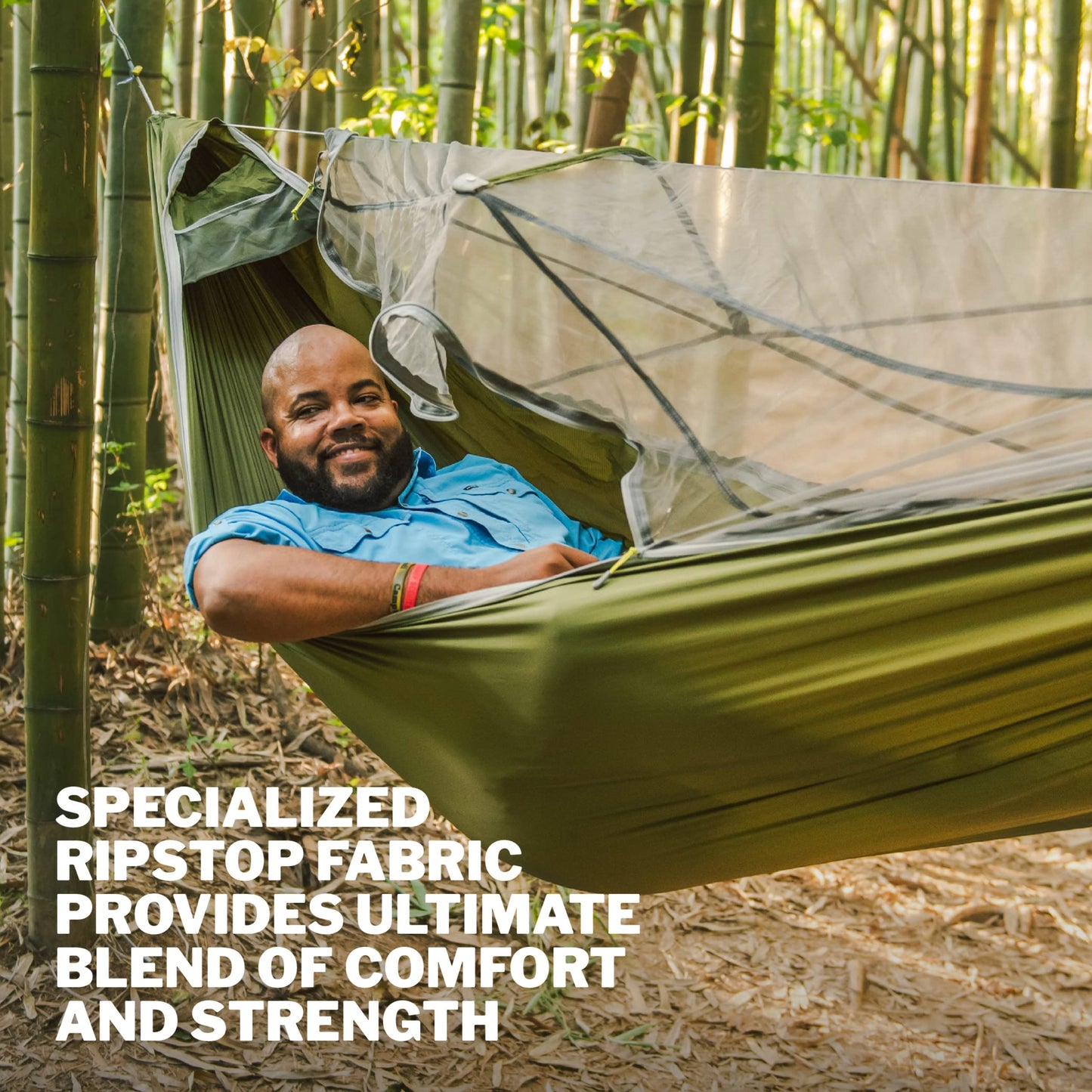 Jungle Hammock with Mosquito Net for Camping