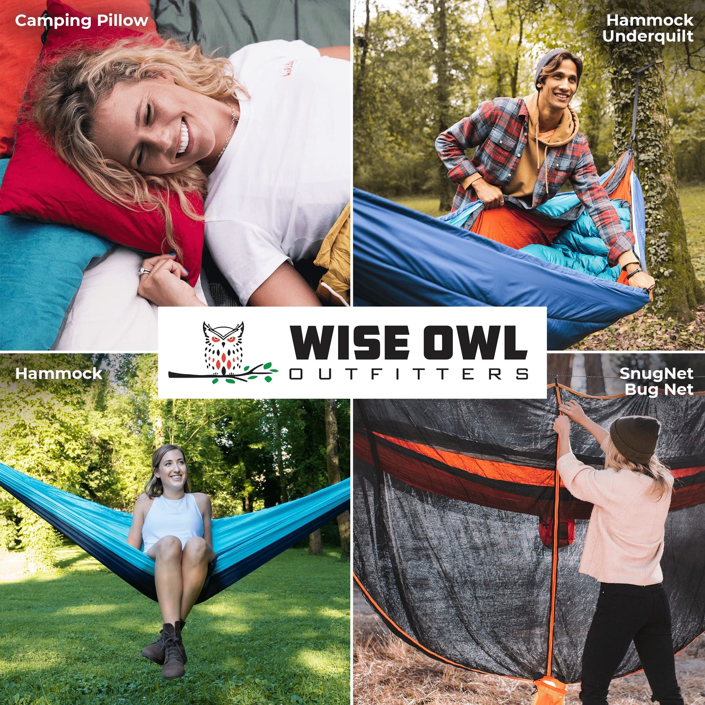 Memory Foam Camping Pillow for Travel and Hiking